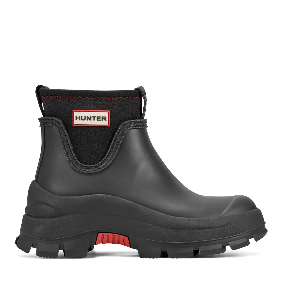 Women's Eloise Lug Sole Waterproof Neoprene Rain Booties